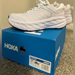 Hoka Bondi SR White, size 7